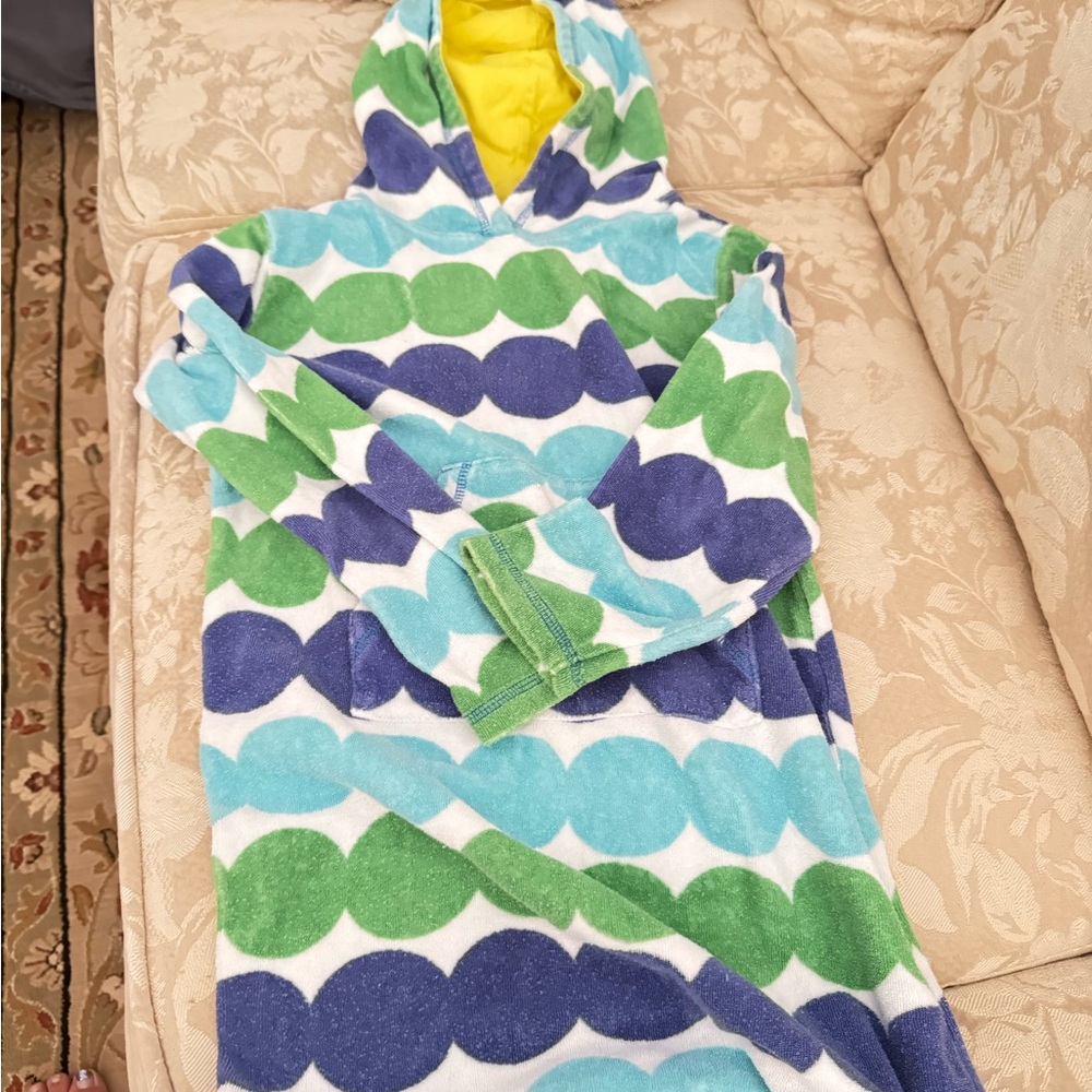 Mini boden toweling hoodie